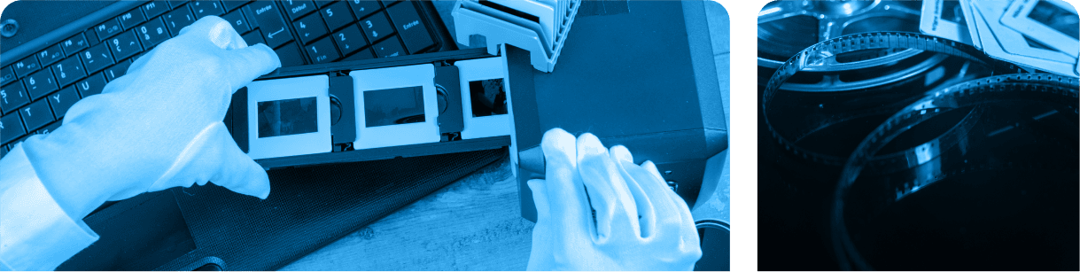 Schéma du flux de travail — Services de conversion de microfilms au Canada