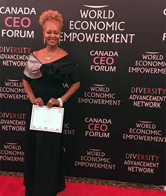 The Black Canadian Network Honors Vivilyn Peterson Black Canadian Role Model